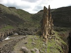 This is The Castle, a rock formation just above Palouse Falls.