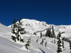 How beautiful Mt. Rainier is on a sunny day.