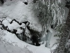 These huge icicles are by Carter Falls.
