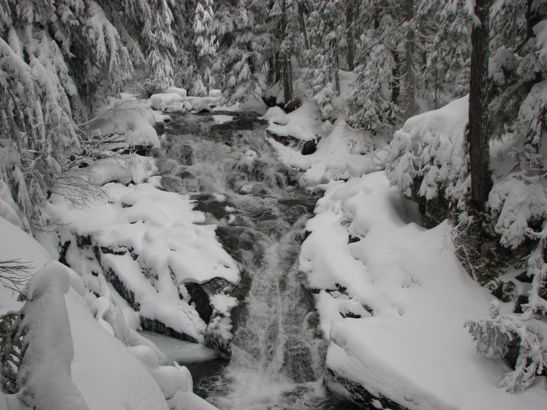 Madcap Falls looks great in winter.