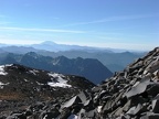On the trail to Camp Muir in Mt. Rainier National Park.
