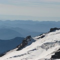 View from the Muir Snowfield in Mt. Rainier National Park.