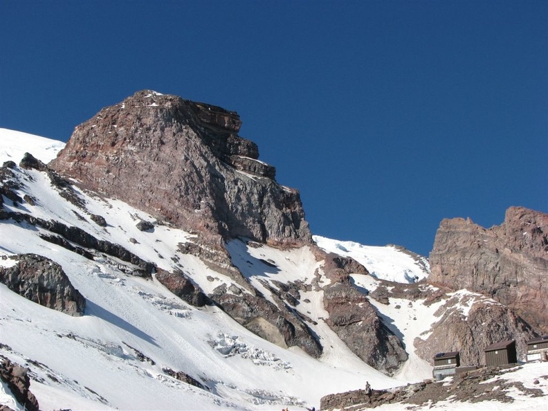 View from the Muir Snowfield in Mt. Rainier National Park.