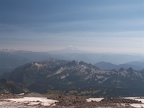 View from the Muir Snowfild in Mt. Rainier National Park.