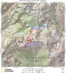 Pinnacle Peak Trail Route WA