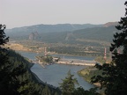 Bonneville Dam and Beacon Rock