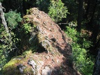 The top of this ridgeline is the Ruckel Ridge Trail.