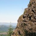Lava dike along the Saddle Mountain Trail
