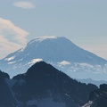 Mt. Adams in the distance and mountains of the Tatoosh Range from Panorama Point at Mt. Rainier National Park.