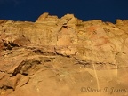 I can't imagine climbing up this cliff face but many climbers do just that at Smith Rock State Park.