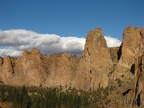 More rock spires at Smith Rock State Park provide for great scenery as you hike through the park.