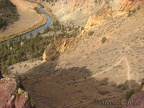 Hikers descend switchbacks on Misery Ridge Trail at Smith Rock State Park.