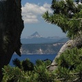Mt. Theilson as seen from the Sun Notch Trail at Crater Lake.
