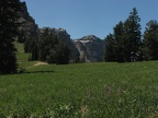 Looking towards the rim of Crater Lake.