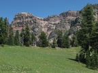 Part of Garfield Peak as seen from the Sun Notch Trail.