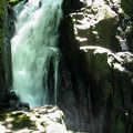 You can get pretty close to Sweet Creek Falls, but the rocks get slicker from the spray as you get closer to the falls.