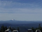 The view from the parking lot at Timberline.