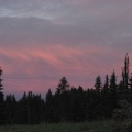 Sunrise just north of Timberline Lodge on the Pacific Crest/Timberline Trail.