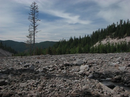 Sandy River on the Timberline Trail.