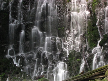 Ramona Falls on the Timberline Trail.