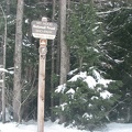 Trailhead sign for Trillium Lake Sno-Park.