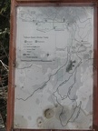 Map of the trail at Trillium Lake.