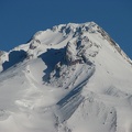 Summit of Mt. Hood from the snowshoe trail from Barlow Pass to Twin Lakes, OR