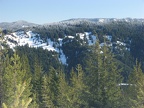 Looking east from the snowshoe trail from Barlow Pass to Twin Lakes, OR