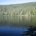 Wahtum Lake from the Pacific Crest Trail.