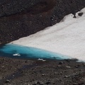 This is at the base of Flett Glacier. Nice coloring and very cold..