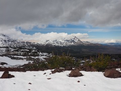 Looking at Broken Top from the Tam McArthur trail with an early October snow.