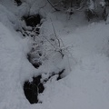 A few small streams slip down along the lower slopes of Barlow Butte.