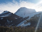 Mt. Hood rises far above.