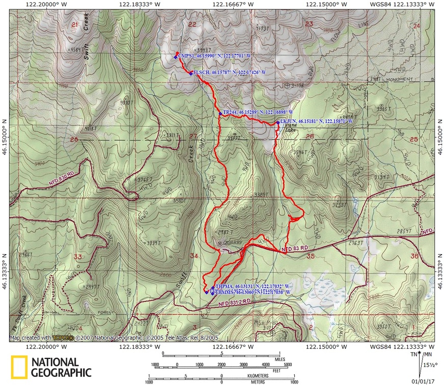 June Lake Route WA