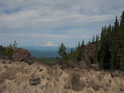 Mt. Adams from the east side of the Loowit Trail.