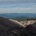 The 1980 eruption caused lahars to sweep down the slopes. Erosion h deepens and erodes thesechannels.