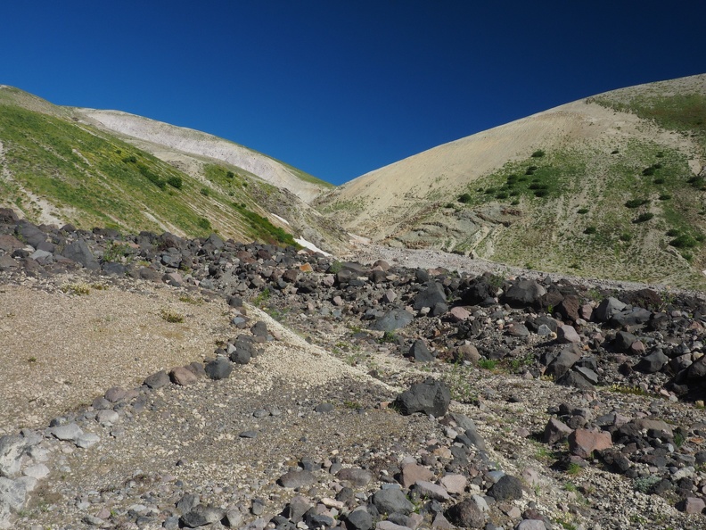 The approach to Windy Gap