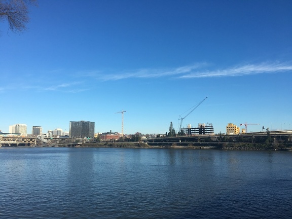 The skyline of Portland is constantly changing