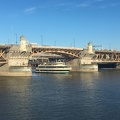 The Portland Spirit often takes cruises on the Willamette River