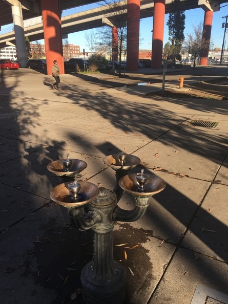 Benson Bubblers along the Eastbank Esplanade