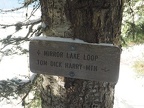 A trail sign to help you find the trail