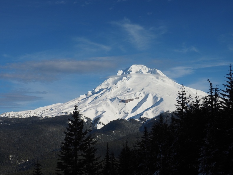 Mirror Lake provides a great vantage point for Mt. Hood