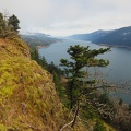 One of the viewpoints provides a lovely view into the Columbia River Gorge