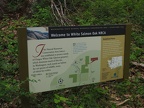 There are a couple of interpretive signs along the trail.