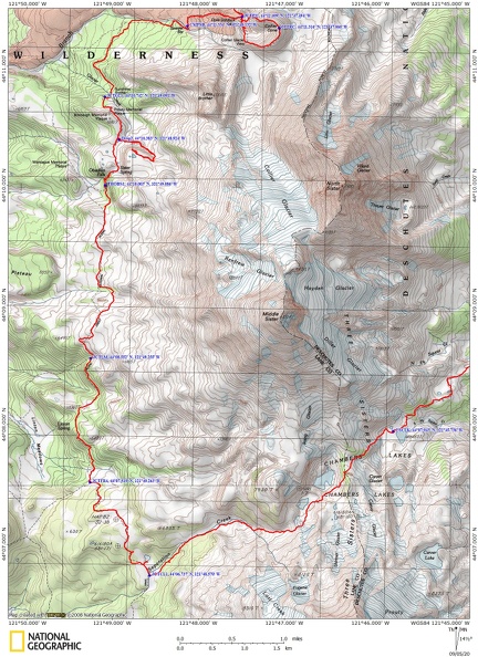Three_Sisters_Camp_Lake_Day_2_Route_OR.JPG