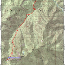 Big Slide Lake Route OR