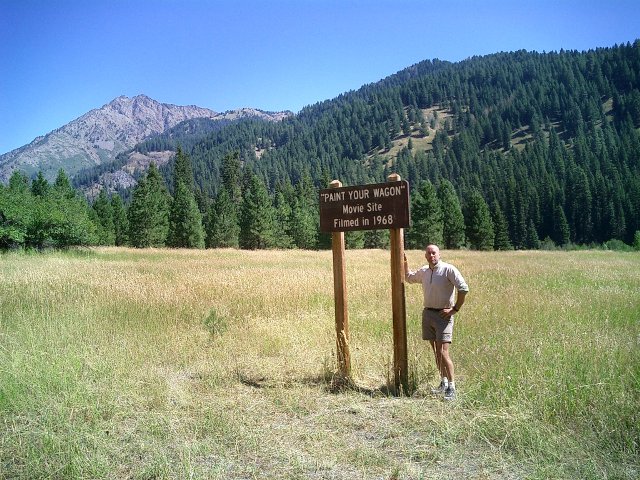 Passed this sign on the way to the trailhead, and wanted to stop on the way out..  small world huh?