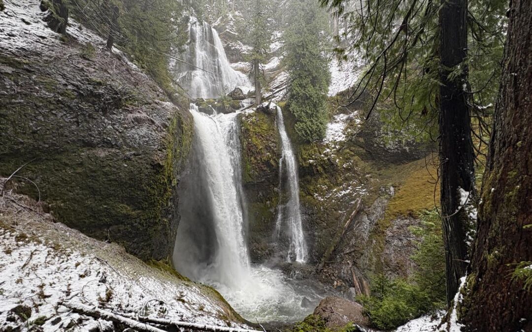 Falls Creek Falls Winter Route, WA