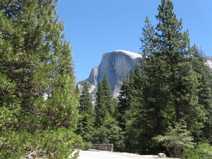 Half Dome from Happy Isles