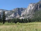 Looking across the valley from Happy Isles